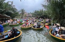 Hoi An Private Basket Boat with Lantern Workshop and Wishes