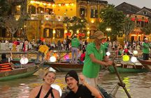 Hoi An Private Basket Boat with Lantern Workshop and Wishes