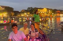 Hoi An Private Basket Boat, Lantern Making & Hoai River Boat Ride