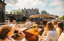 The Ultimate Amsterdam Canal Cruise - 2hr - Small Group with Drinks & Snacks