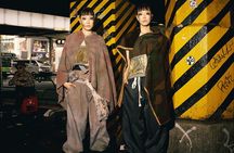 Tokyo Street Photography fish eye and flash and instax Photo