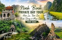 Ninh Binh Private Day Tour: Hoa Lu, Tam Coc, Bich Dong &Mua Cave