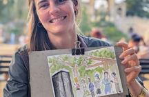 Sketching & watercolor workshop in the park