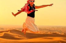 Dubai Desert Safari with Quad Bike, Dune Bashing and Camel Riding
