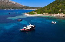 Golfo Aranci 3-hour cruise: dolphins and aperitif on vintage yachts