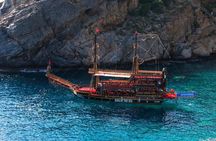 Gazipasa Hidden Bays Boat Tour and Lunch From Alanya