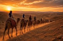 Agafay Desert Sunset Quad Biking Camel Ride Dinner and Fire Show