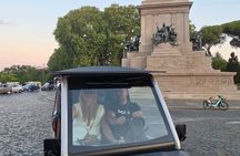 Rome Golf Cart Tour with Drink