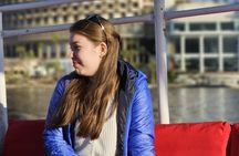 Cairo: Private Luxury Nile Felucca with Meals & Soft Drinks