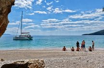 Luxury Private Half Day Catamaran Cruise in the Argolic Gulf