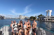 Fort Lauderdale Private Party Boat: Sandbar Swim Groups (15–45)