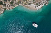 Luxury Private Full Day Catamaran Cruise in the Argolic Gulf