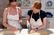 Florence Pasta Making Class or Lasagna, Tiramisu & Market Tour