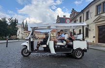 Prague Electric Tuk Tuk City Tour with Local Guide