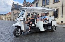 Prague Electric Tuk Tuk City Tour with Local Guide