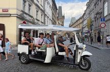 Prague Electric Tuk Tuk City Tour with Local Guide
