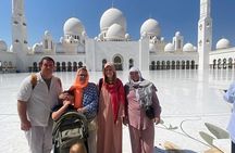 Private Abu Dhabi Airport Layover Grand Mosque and Palace 6 Hours