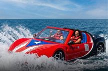 San Juan Watersports Car Rentals Red Bugatti