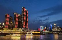 Chongqing: VIP Two Rivers Night Cruise Ticket With Live Show