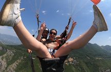 Tirana Tandem Paragliding Adventure from Dajti Mountai