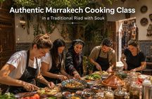 Authentic Marrakech Cooking Class in a Traditional Riad with Souk