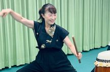 Tokyo Taiko Drumming Experience at a Sacred Shinjuku Temple