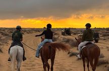 Desert and Beach Horse Ride Guided Adventure