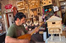 Woodcraft Wokshop in 1500-Year-Old Monastery Garden