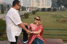 From Delhi Taj Mahal Sunrise Private Tour