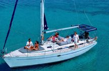 Small group half day cruise to the blue lagoon with Paros Sail