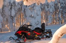 Rovaniemi: Snowmobile, Ice Fishing & Reindeer Experience
