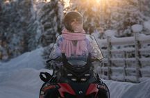 Rovaniemi: Snowmobile, Ice Fishing & Reindeer Experience