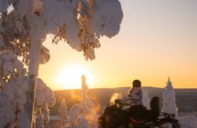 Rovaniemi: Snowmobile, Ice Fishing & Reindeer Experience