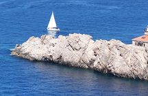 Dubrovnik : Private Full-Day sail yacht boat Cruise with Sunset