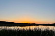 Private Evening Boat Cruise Around Remote Tidal Salt Marsh