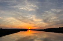 Private Evening Boat Cruise Around Remote Tidal Salt Marsh