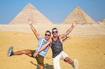 Half Day Giza Pyramids Private Car Tour with Camel