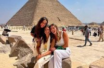 Half Day Giza Pyramids Private Car Tour with Camel
