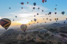 Balloon Flight with Breakfast in a Natural Cave and Transportation from CDMX