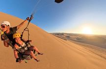 Paragliding over the Huacachina Desert