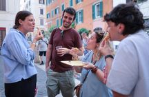 Rome Colosseum: Pizza & Aperitivo Food Tour at Sunset