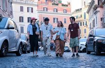 Rome Colosseum: Pizza & Aperitivo Food Tour at Sunset