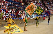 Palio di Siena Experience with Aperitivo & Entry Assistance