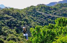 Combo ATV Jorullo Bridge + Zipline Tour and Mule Ride
