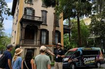 Savannah Historical Guided Open-Air Minibus Cruiser- Free Parking