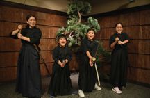 Sword Experience (Family Friendly)at Samurai Ninja Museum Asakusa