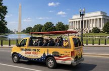 DC History & Monuments 5+Stops Guided Small Group Cruiser Tour