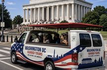 Washington DC Monuments & US History Guided Open-Air CruiserTour