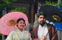 Tokyo: Private Kimono Photoshoot & Tea House