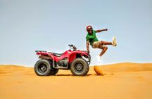 Desert safari, Dune bashing, Sandboarding, Camel With ATV Option